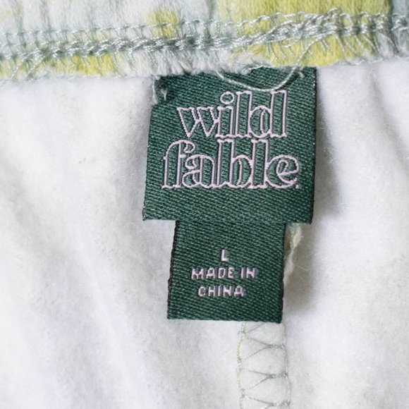 Wild Fable Green Swirl High Rise Jogger Lounge Sweatpants - Picture 8 of 11
